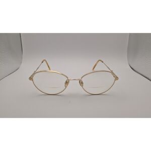 Sophia Loren M93 Gold Colored Eyeglass Frames